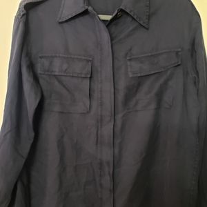 A.L.C. Silk Button Down Women's Shirt